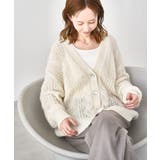 ゆるケーブル編みVネックニットカーディガン | ROPE' PICNIC | 詳細画像18