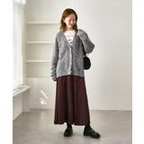 ゆるケーブル編みVネックニットカーディガン | ROPE' PICNIC | 詳細画像2