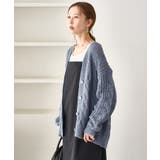 ゆるケーブル編みVネックニットカーディガン | ROPE' PICNIC | 詳細画像24