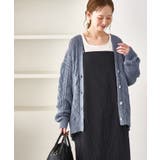 ゆるケーブル編みVネックニットカーディガン | ROPE' PICNIC | 詳細画像25