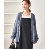 ゆるケーブル編みVネックニットカーディガン | ROPE' PICNIC | 詳細画像26