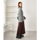 ゆるケーブル編みVネックニットカーディガン | ROPE' PICNIC | 詳細画像3