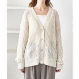 ゆるケーブル編みVネックニットカーディガン | ROPE' PICNIC | 詳細画像32