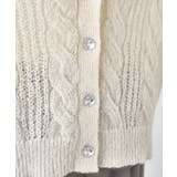 ゆるケーブル編みVネックニットカーディガン | ROPE' PICNIC | 詳細画像36