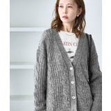 ゆるケーブル編みVネックニットカーディガン | ROPE' PICNIC | 詳細画像6