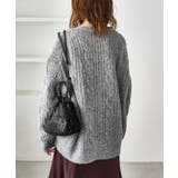 ゆるケーブル編みVネックニットカーディガン | ROPE' PICNIC | 詳細画像7