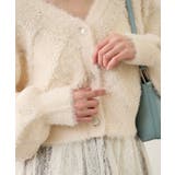 ダイヤチェック柄ループフェザーカーディガン | ROPE' PICNIC | 詳細画像12 