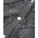 ダイヤチェック柄ループフェザーカーディガン | ROPE' PICNIC | 詳細画像25 