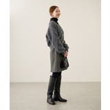 ダイヤチェック柄ループフェザーカーディガン | ROPE' PICNIC | 詳細画像3 