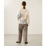 ダイヤチェック柄ループフェザーカーディガン | ROPE' PICNIC | 詳細画像8 