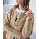 ラメフェザーカーディガン | ROPE' PICNIC | 詳細画像15 