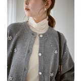 グレー(07) | ビジューニットカーディガン | ROPE' PICNIC