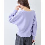 スフレニットシリーズ パールボタンショートカーディガン イージーケア | ROPE' PICNIC | 詳細画像11 