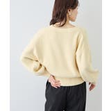 スフレニットシリーズ パールボタンショートカーディガン イージーケア | ROPE' PICNIC | 詳細画像14 