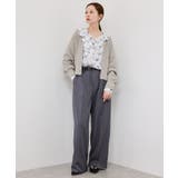 スフレニットシリーズ パールボタンショートカーディガン イージーケア | ROPE' PICNIC | 詳細画像15 