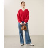 スフレニットシリーズ パールボタンショートカーディガン イージーケア | ROPE' PICNIC | 詳細画像26 