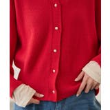 スフレニットシリーズ パールボタンショートカーディガン イージーケア | ROPE' PICNIC | 詳細画像27 