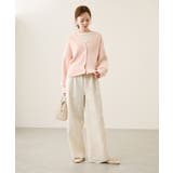 スフレニットシリーズ パールボタンショートカーディガン イージーケア | ROPE' PICNIC | 詳細画像28 