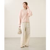 スフレニットシリーズ パールボタンショートカーディガン イージーケア | ROPE' PICNIC | 詳細画像29 