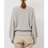 スフレニットシリーズ パールボタンショートカーディガン イージーケア | ROPE' PICNIC | 詳細画像34 