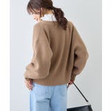 スフレニットシリーズ パールボタンショートカーディガン イージーケア | ROPE' PICNIC | 詳細画像8 