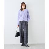 スフレニットシリーズ パールボタンショートカーディガン イージーケア | ROPE' PICNIC | 詳細画像9 