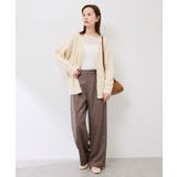 【新色追加】スフレニットシリーズ 変形メタルボタンミドル丈カーディガン イージー… | ROPE' PICNIC | 詳細画像25 