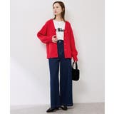 【新色追加】スフレニットシリーズ 変形メタルボタンミドル丈カーディガン イージー… | ROPE' PICNIC | 詳細画像28 