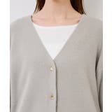 【新色追加】スフレニットシリーズ 変形メタルボタンミドル丈カーディガン イージー… | ROPE' PICNIC | 詳細画像35 