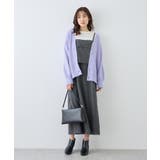 【新色追加】スフレニットシリーズ 変形メタルボタンミドル丈カーディガン イージー… | ROPE' PICNIC | 詳細画像9 