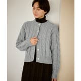 ケーブルニットカーディガン | ROPE' PICNIC | 詳細画像4 