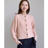 【ちゃんと+かわいい保証】スフレニット ケーブルショートカーディガン | ROPE' PICNIC | 詳細画像22
