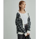 【WEB限定】ツイード風ニットカーディガン | ROPE' PICNIC | 詳細画像13 