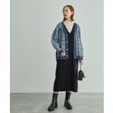 【WEB限定】ツイード風ニットカーディガン | ROPE' PICNIC | 詳細画像18 