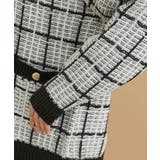 【WEB限定】ツイード風ニットカーディガン | ROPE' PICNIC | 詳細画像5 