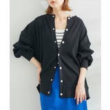【WEB限定】テレコ袖ボリュームカーディガン | ROPE' PICNIC | 詳細画像1 