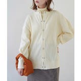 【WEB限定】テレコ袖ボリュームカーディガン | ROPE' PICNIC | 詳細画像14 