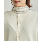 【WEB限定】テレコ袖ボリュームカーディガン | ROPE' PICNIC | 詳細画像20 