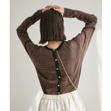 【WEB限定】【Miller/ミラー別注】2WAY/カーディガン | ROPE' PICNIC | 詳細画像12 