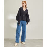 【emur/エミュール】FOX混アゼ編ボリューム袖カーディガン | ROPE' PICNIC | 詳細画像10