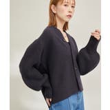 【emur/エミュール】FOX混アゼ編ボリューム袖カーディガン | ROPE' PICNIC | 詳細画像11