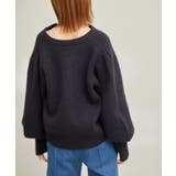 【emur/エミュール】FOX混アゼ編ボリューム袖カーディガン | ROPE' PICNIC | 詳細画像13