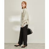 【emur/エミュール】FOX混アゼ編ボリューム袖カーディガン | ROPE' PICNIC | 詳細画像4