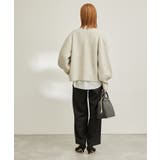 【emur/エミュール】FOX混アゼ編ボリューム袖カーディガン | ROPE' PICNIC | 詳細画像5