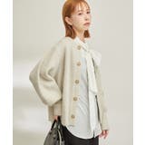 【emur/エミュール】FOX混アゼ編ボリューム袖カーディガン | ROPE' PICNIC | 詳細画像6