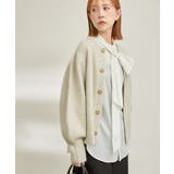 【emur/エミュール】FOX混アゼ編ボリューム袖カーディガン | ROPE' PICNIC | 詳細画像7