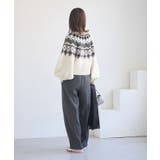 求心柄ボリュームスリーブカーディガン/イージーケア | ROPE' PICNIC | 詳細画像13 