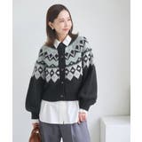 求心柄ボリュームスリーブカーディガン/イージーケア | ROPE' PICNIC | 詳細画像18 