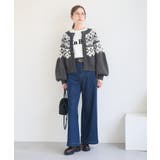 求心柄ボリュームスリーブカーディガン/イージーケア | ROPE' PICNIC | 詳細画像2 