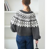 求心柄ボリュームスリーブカーディガン/イージーケア | ROPE' PICNIC | 詳細画像8 